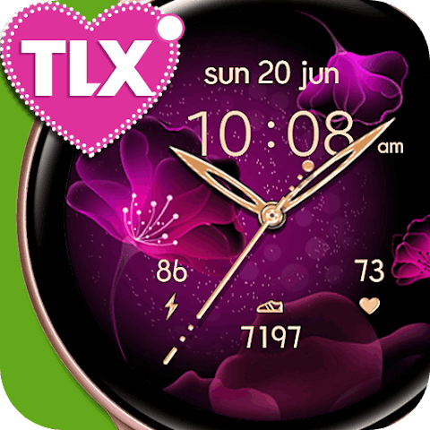 Bloomy Time Watch Face