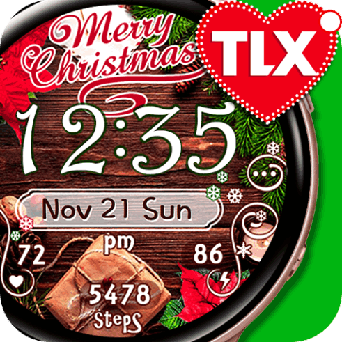 Christmas Time Watch Face